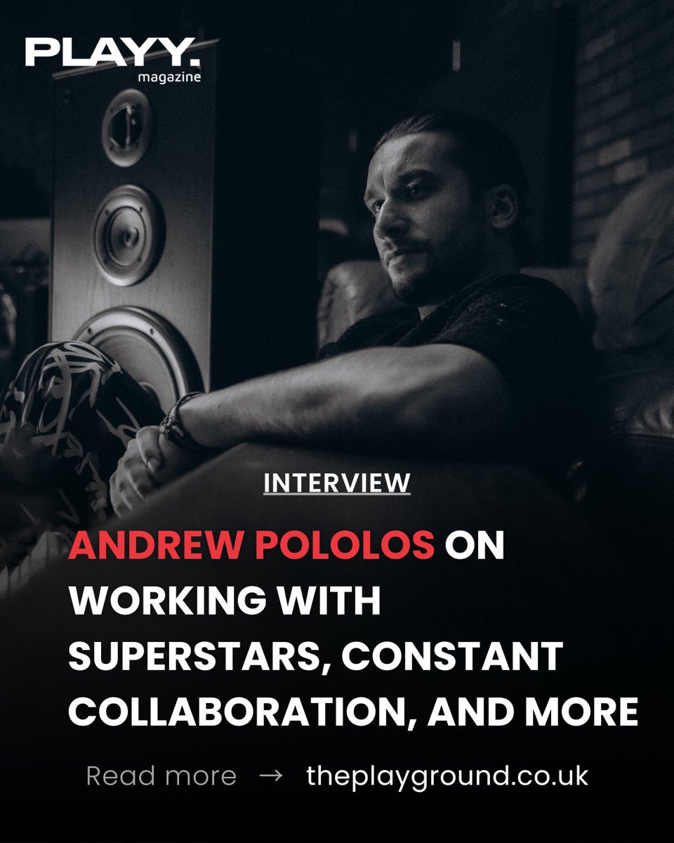 <a href="/andrewpololos/">Andrew Pololos</a> on working with superstars, constant collaboration, and more [interview].

theplayground.co.uk/andrew-pololos…