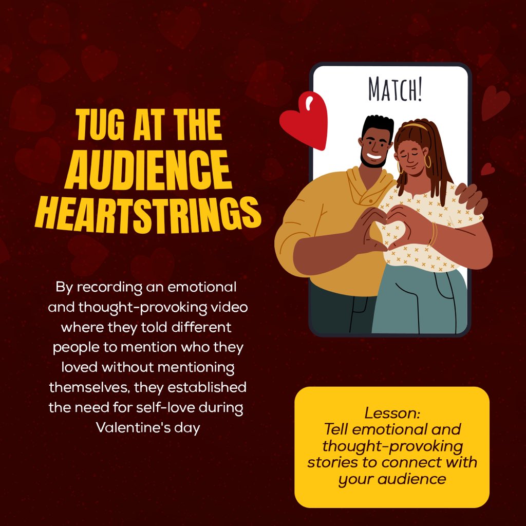 DigitXplus's tweet photo. Here is how to create butterflies in your audience tummy this Valentine's day taking a cue from Enrich beauty care brand unique approach to Valentine's day.

#digitXplus #theHive #Digitalmarketing #advertising #branding #appdev #paidmedia #mediaplanning #socialmedia https://t.co/VjdI3voAZ3