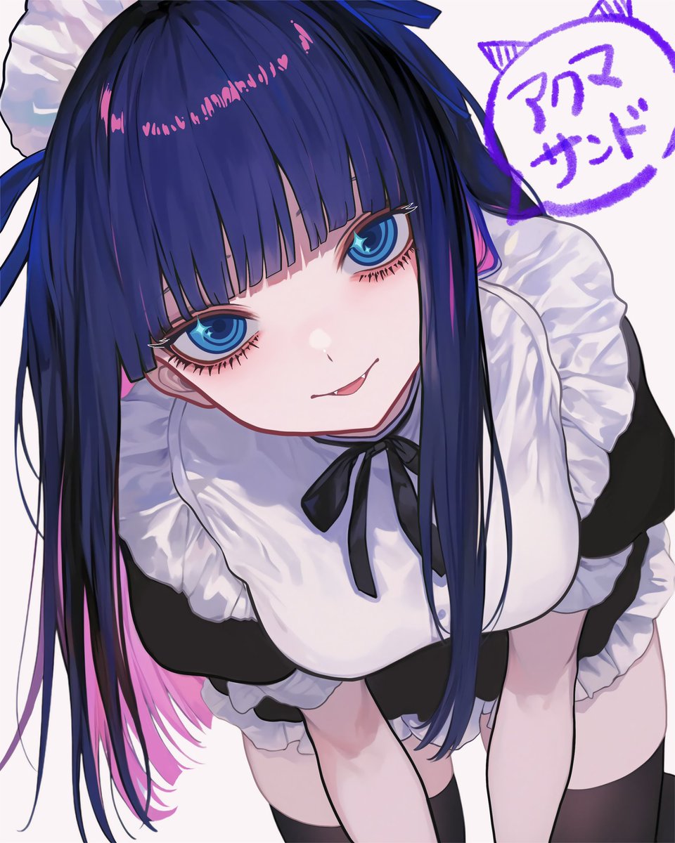 akuma_sand's tweet photo. 「ご注文はお決まりですか？」
#イラスト #小悪魔メイド https://t.co/Xu3FrIhWM5