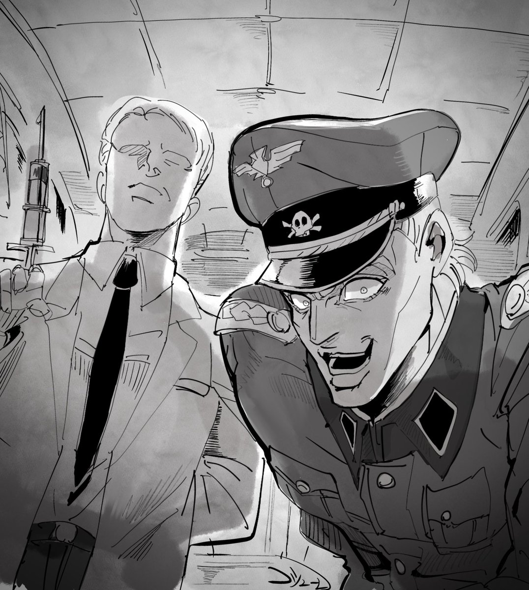 治安悪い少佐も好き(過去絵) 