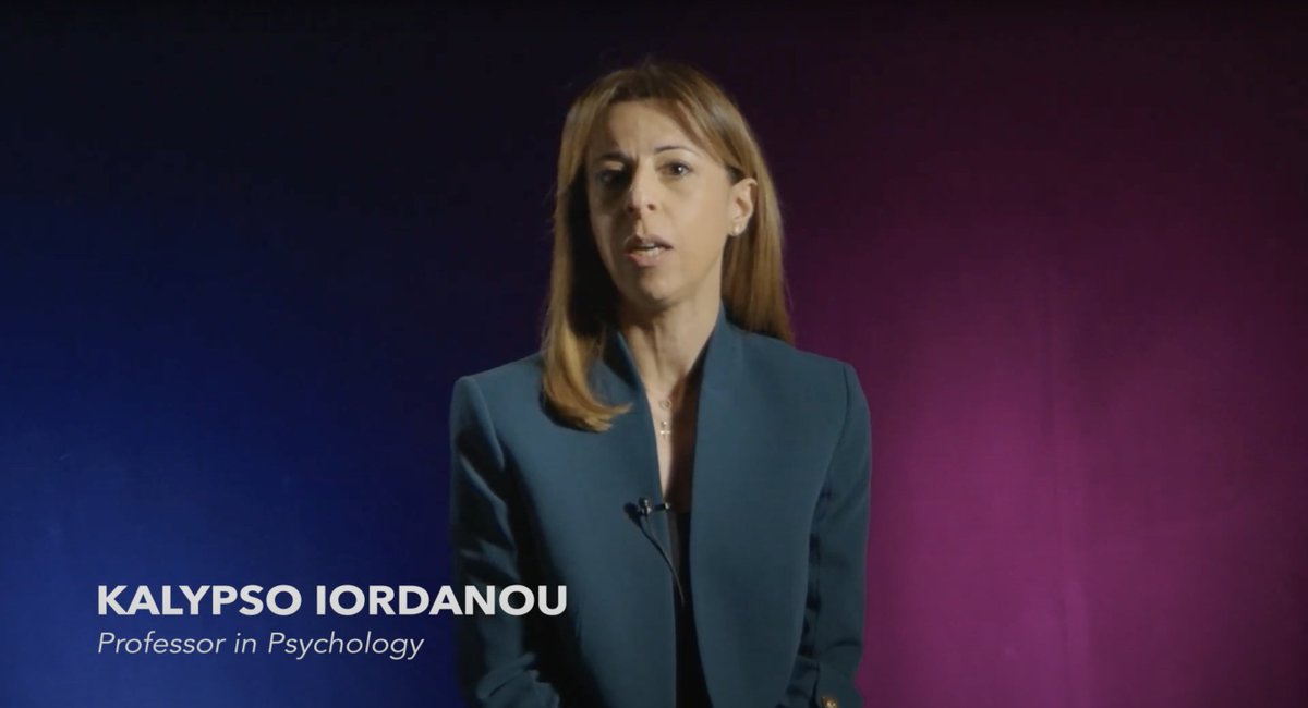 VerityEU's tweet photo. Prof. Kalypso Iordanou (@UCLanCyprus), a leader in Psychology &amp; partner of the #VERITYProject, shares her journey into research + advice for women in #STEM:
"Follow your passion, no matter how challenging the road." 💙

🎥 Watch here: https://t.co/7YrKlVBzwQ. https://t.co/gjdbKptk7q