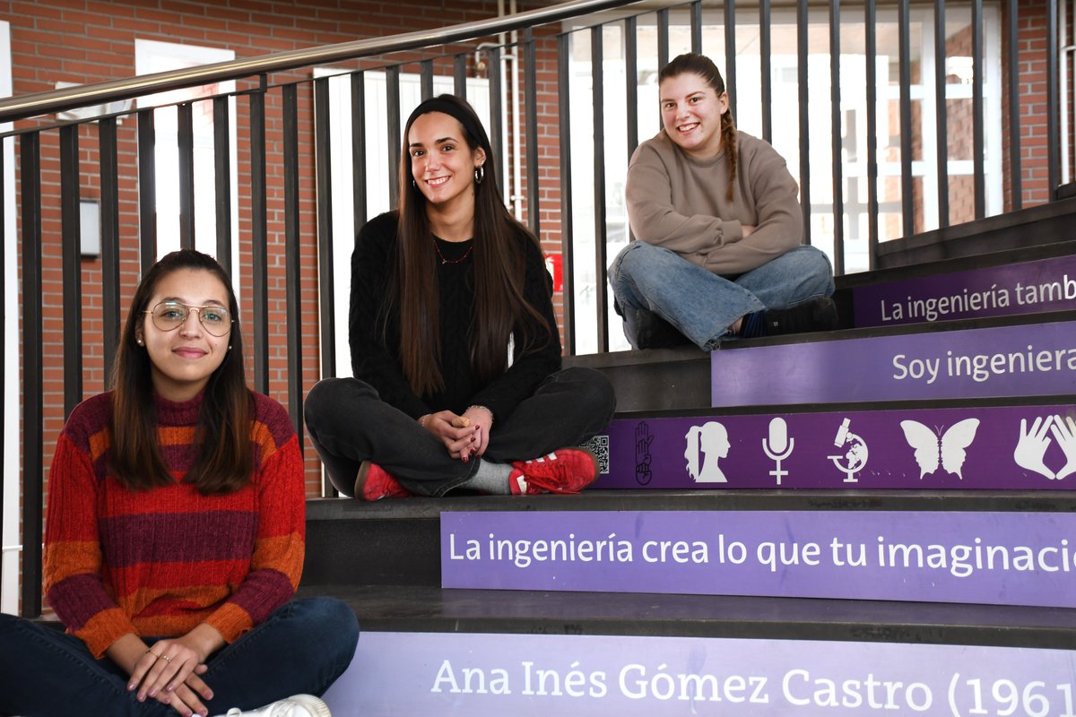 Con motivo del Día Internacional de la Mujer y la Niña en la Ciencia, que se celebra el 11 de febrero, la Escuela de Ingeniería de Vitoria-Gasteiz de la <a href="/upvehu/">UPV/EHU</a> ha decorado sus escaleras con nombres y declaraciones de científicas e ingenieras