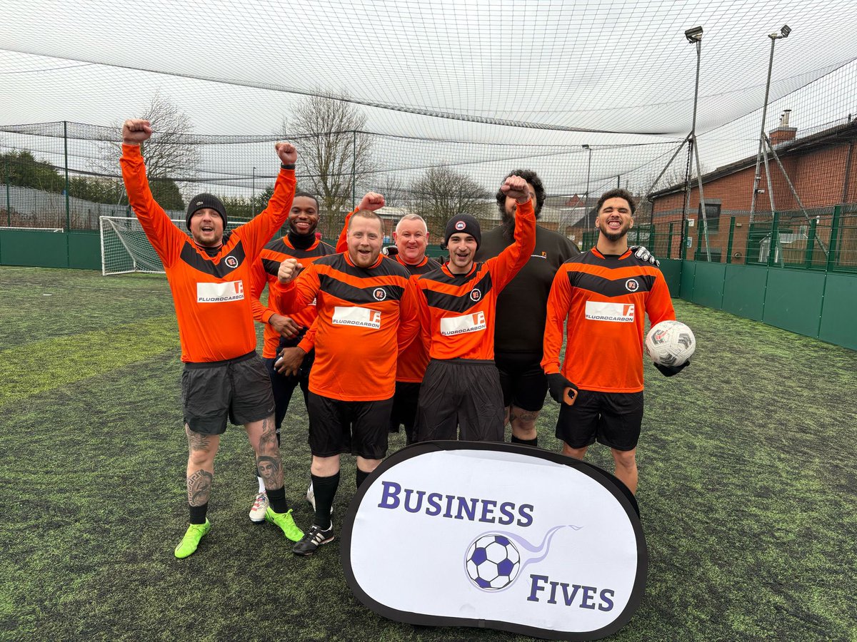 BusinessFives's tweet image. Excited to have @Fluorocarbon101 joining us today at the Manchester Business Fives! ⚽️ Wishing your team a fantastic tournament! 💪 #BusinessFives #Manchester