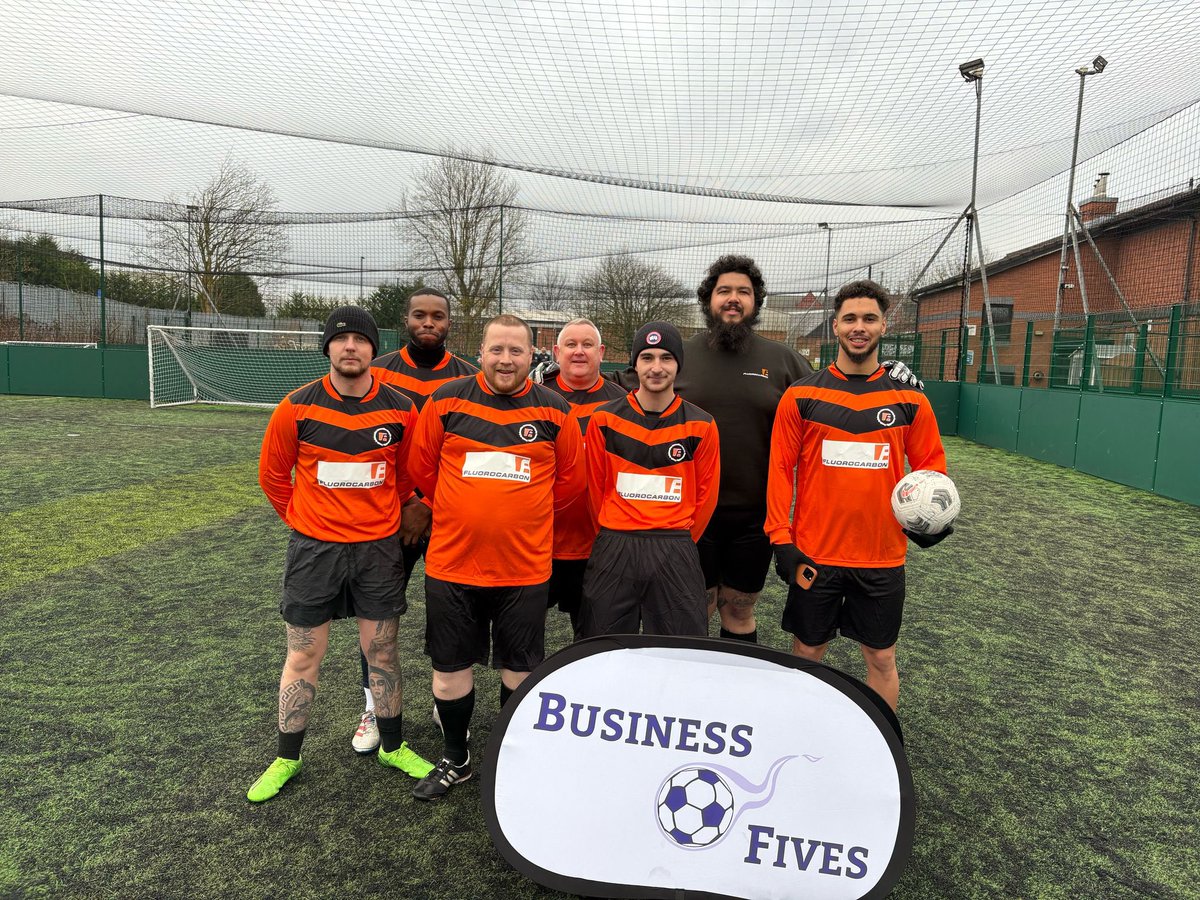BusinessFives's tweet image. Excited to have @Fluorocarbon101 joining us today at the Manchester Business Fives! ⚽️ Wishing your team a fantastic tournament! 💪 #BusinessFives #Manchester