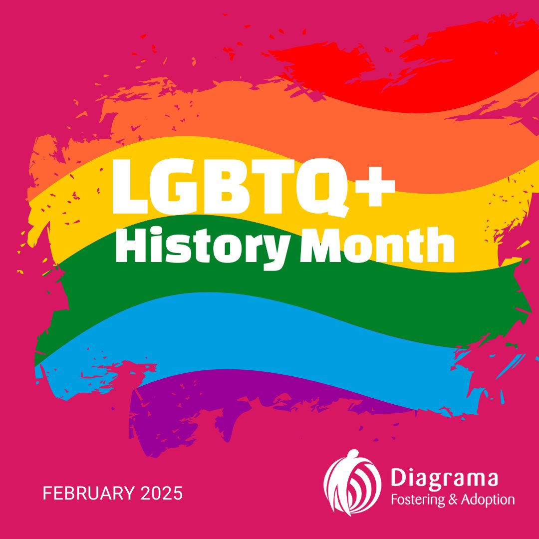 February is #LGBTQ+ History Month  – founded by education charity #SchoolsOUT and dedicated to a celebration of LGBTQ+ history.

Contact us today to find out more about adoption or sign up for our next FREE online info session tomorrow! ow.ly/3Xs650OCJGo

#changealife