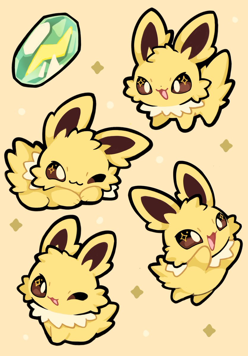 Im_Raechu's tweet photo. Jolteon ⚡️ https://t.co/I2UzrgqXBh
