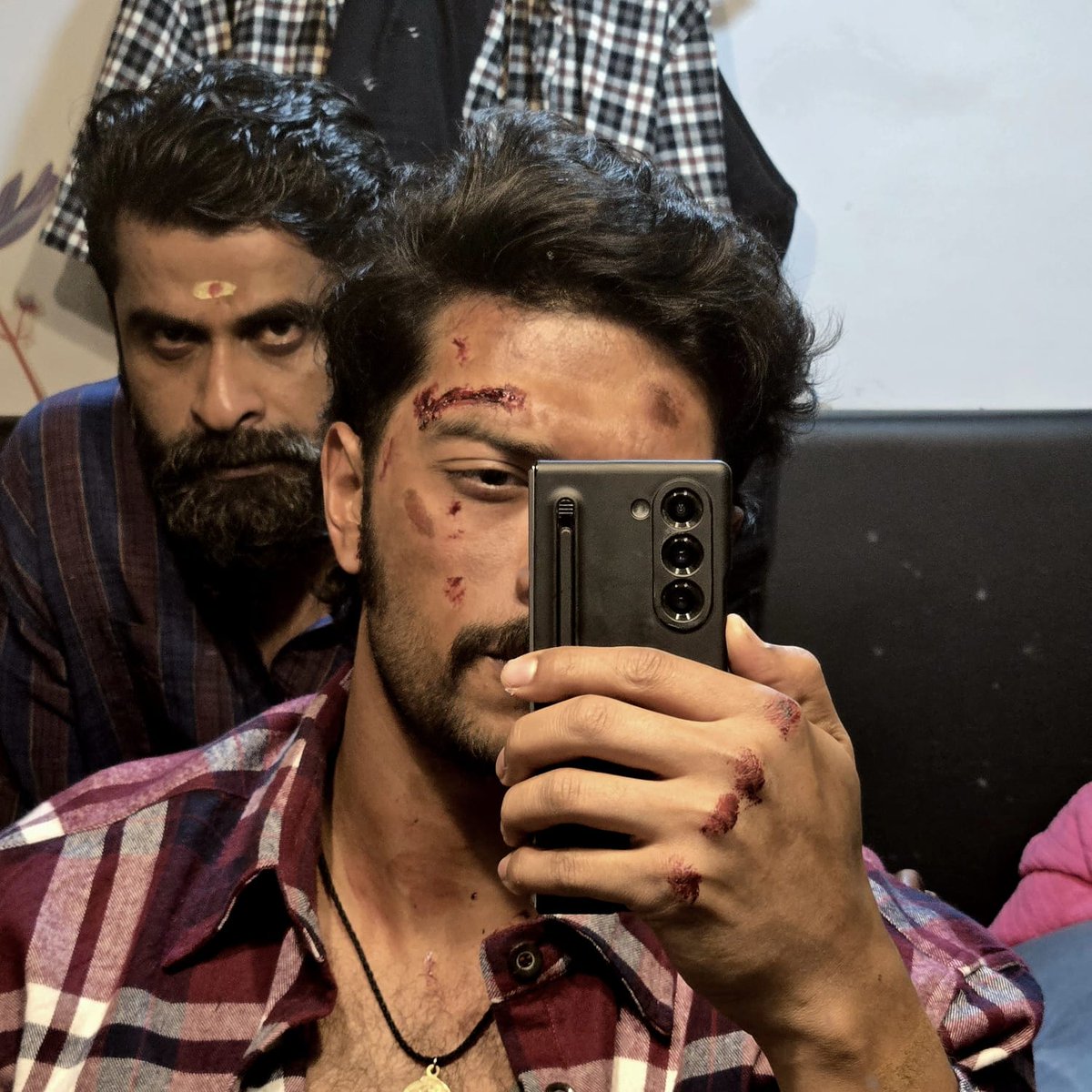 Mango pachcha day 2 with my darling ❤️ sanchii <a href="/sanchithsanjeev/">sanchith sanjeev</a>