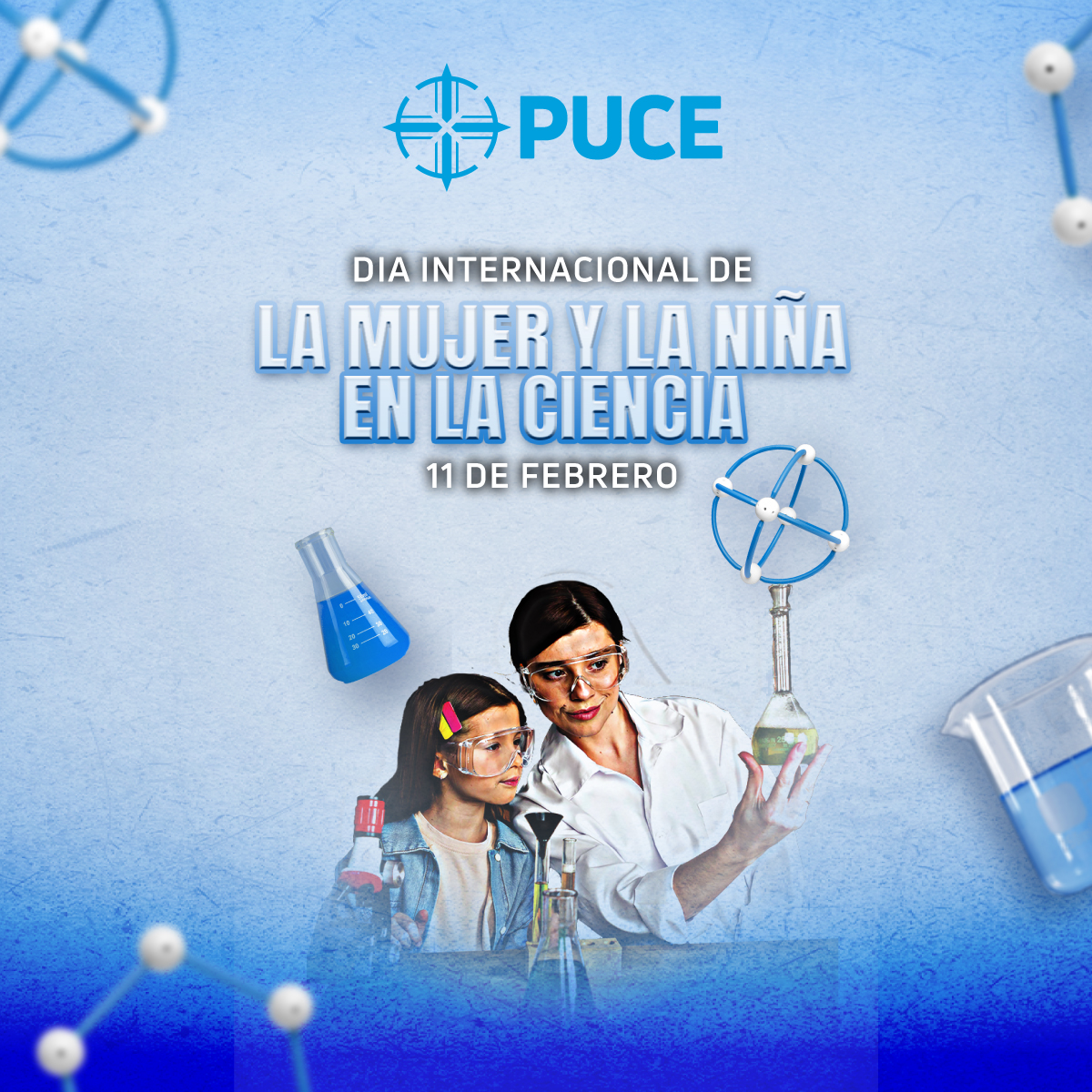 🌍🔬 Hoy celebramos el Día Internacional de la Mujer y la Niña en la Ciencia 🌟
El futuro de la ciencia necesita más mujeres y niñas que sueñen en grande, que investiguen, que desafíen los límites y que aporten sus ideas brillantes al mundo. Es hora de romper barreras, cerrar