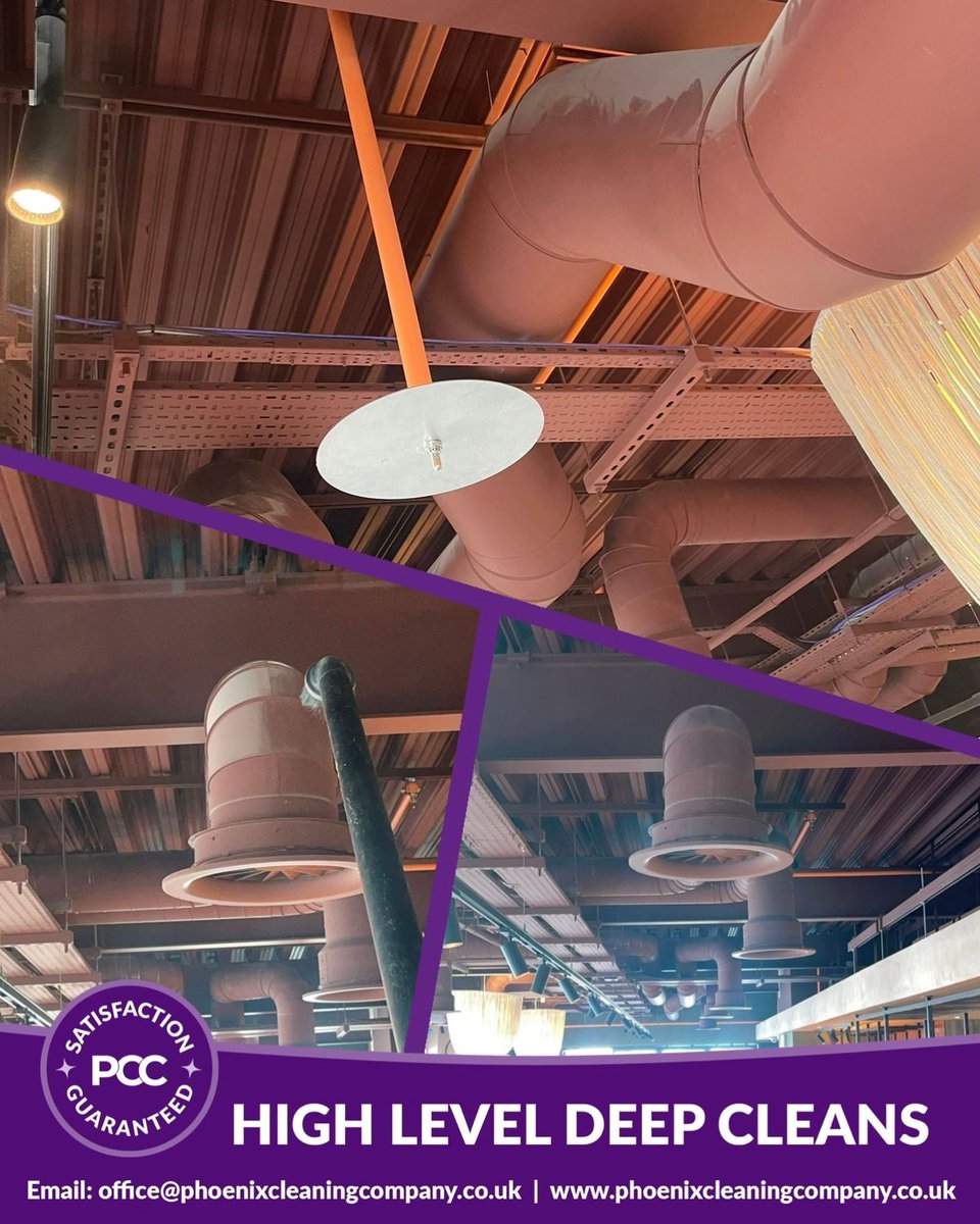 PCC - HIGH LEVEL CLEANING AT A NEW LEEDS HOTEL

Do you need high level cleaning services? We are insured to work at height and can bring any access equipment needed to site. Call us on 0330 124 4085. buff.ly/3OBqGqo 

#HighLevelClean #Leeds #HotelCleaning