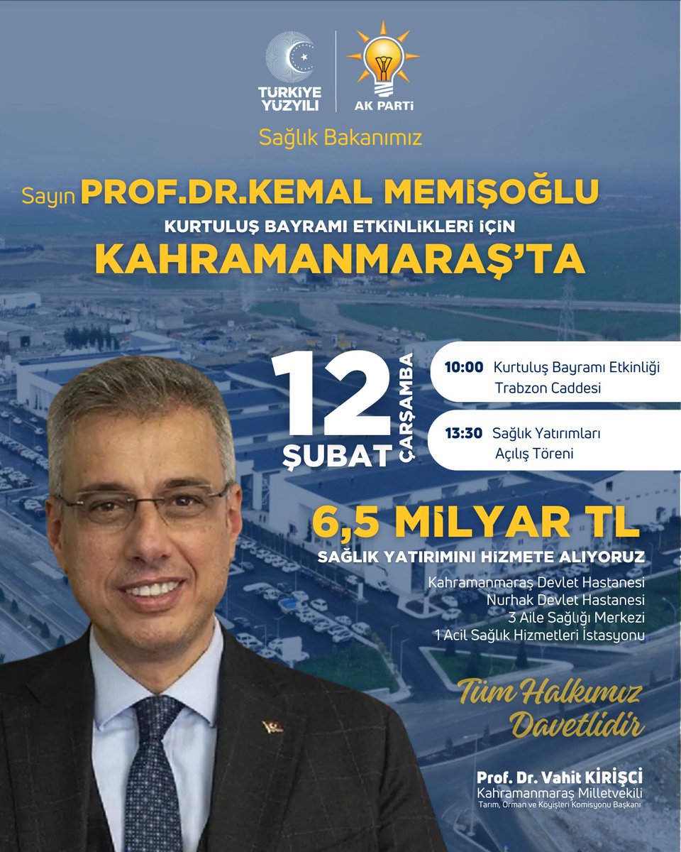 Ömer Hemsire (@omerhemsire) on Twitter photo Sayın bakanım atama bekleyen sağlık çalışanları, sizlerden atama sayısı ile ilgili açıklama bekliyor. Açılışta atama bekleyen sağlık çalışanlarının beklediği haberi vermeniz çok önemli
<a href="/drmemisoglu/">Prof. Dr. Kemal Memişoğlu</a> Sayın bakanım atama bekleyen sağlık çalışanları, sizlerden atama sayısı ile ilgili açıklama bekliyor. Açılışta atama bekleyen sağlık çalışanlarının beklediği haberi vermeniz çok önemli
<a href="/drmemisoglu/">Prof. Dr. Kemal Memişoğlu</a>