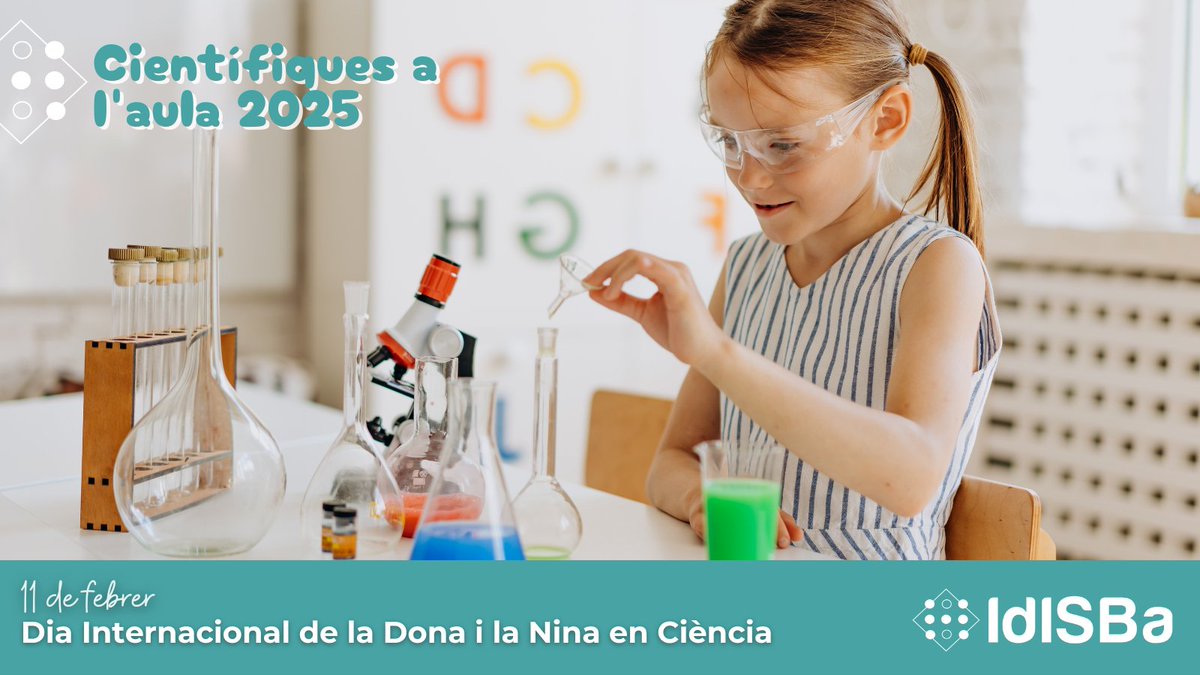 📢 Avui, #11F, celebrem el Dia Internacional de la Dona i la Nina en Ciència! 💜🔬 A l'@IdISBa impulsem activitats per inspirar i donar visibilitat a les dones científiques. Descobreix què feim 👇

🔗idisba.es/cat/Actualitat…

#DonaEnCiència #11F2025 #CiènciaAmbPerspectiva