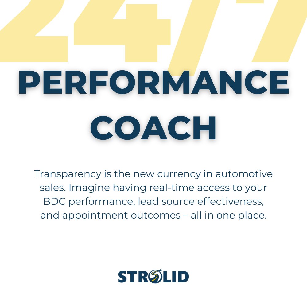 🔍 Transparency is the new currency in #automotive sales. Imagine having real-time access to your #BDC performance, lead source effectiveness, and appointment outcomes.

Sign up for a free assessment at zurl.co/qbyL2 and transform your dealership’s performance. #Sales
