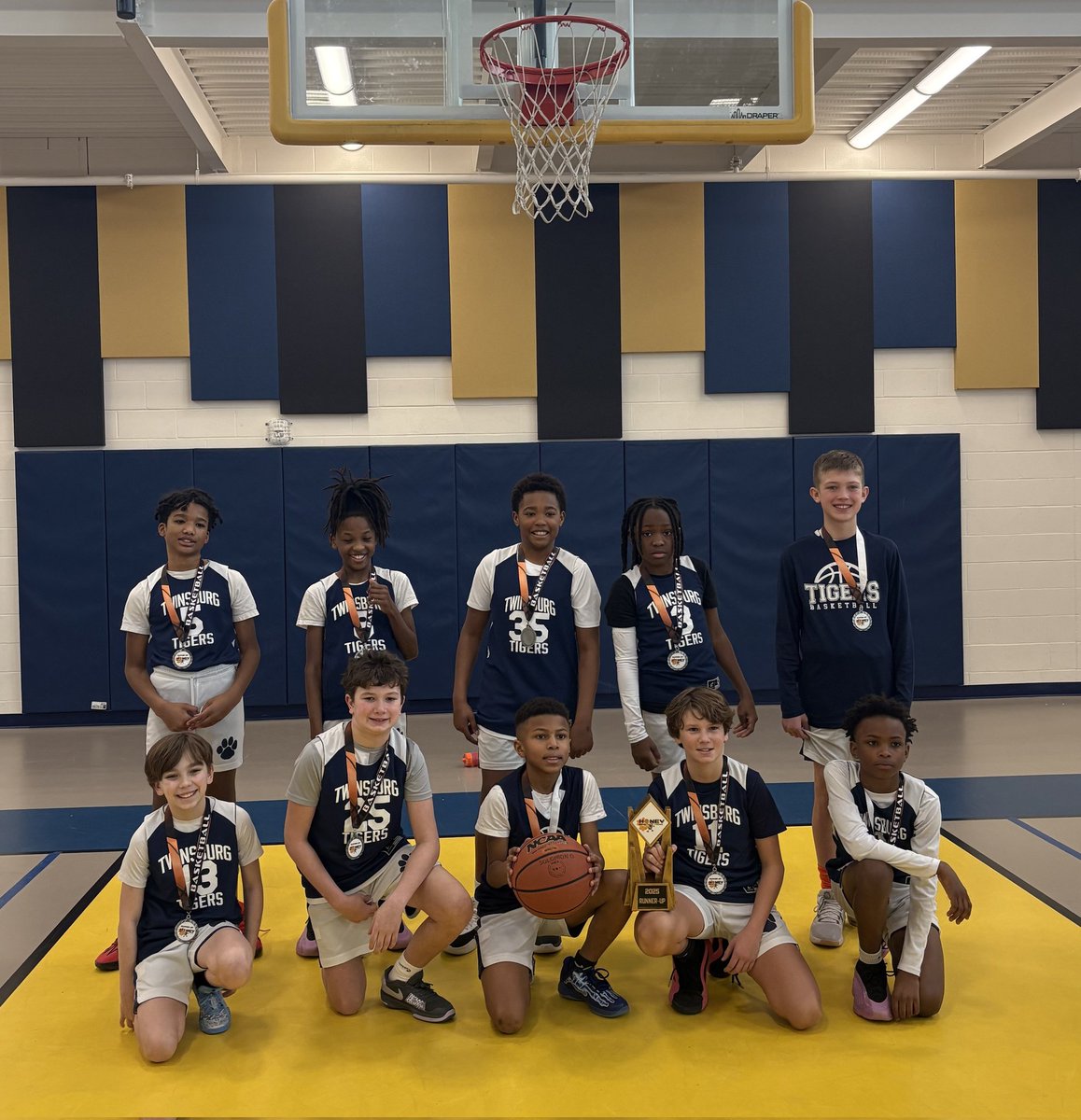 Congrats to the 5th grade boys travel team for taking 2nd place in a very competitive Honey Bucket. The Tigers played up a division, defeating two 6th grade teams in bracket play before falling to Rocky River's 6th grade team in the championship. Way to go, boys!