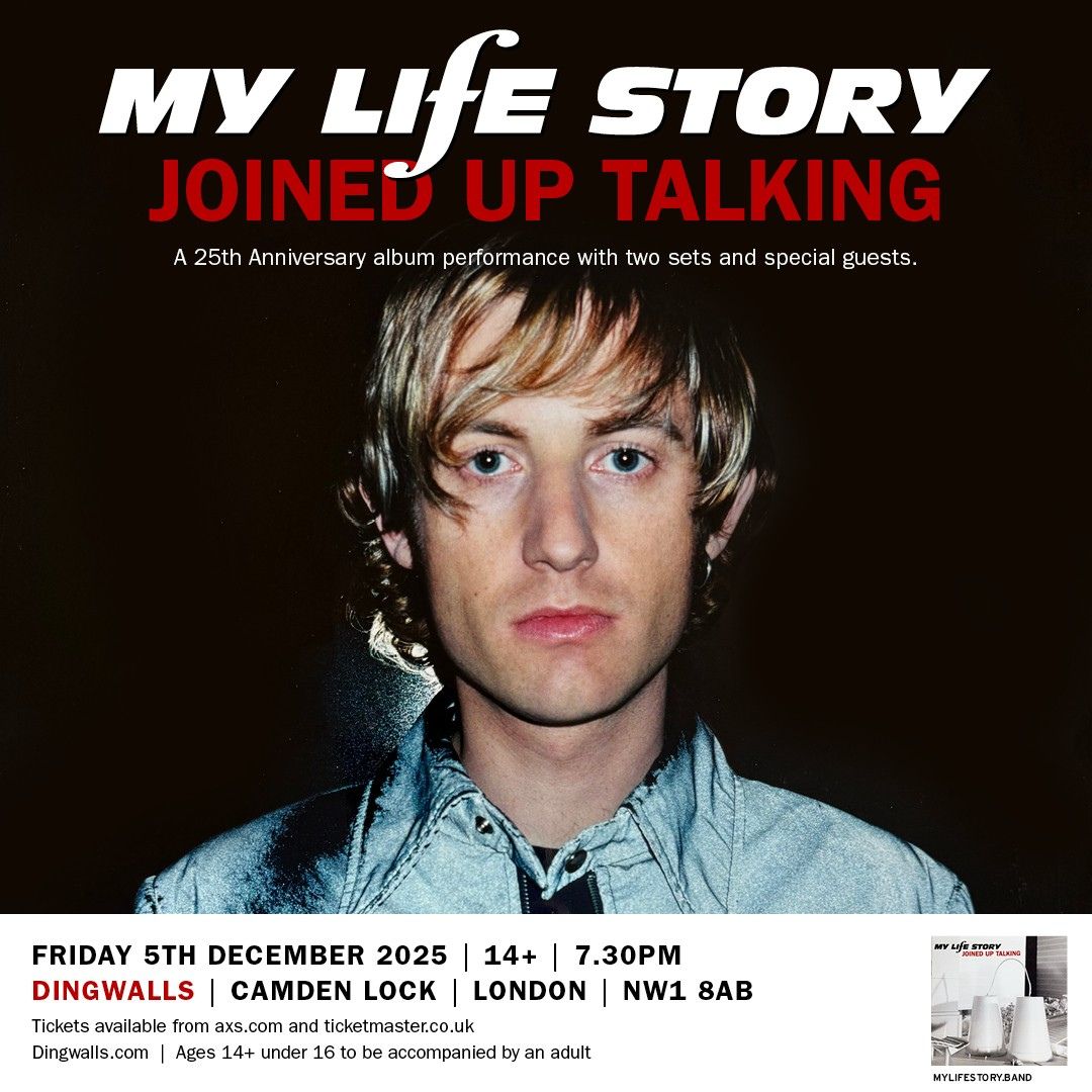 Dingwalls (@dingwallslondon) on Twitter photo ⭒ We’re happy to announce <a href="/MyLifeStoryUK/">My Life Story</a> are returning to Dingwalls, this time for a 25th Anniversary celebration of their third album “Joined Up Talking”.
Expect to hear the album in full, plus a “BEST OF” set to finish.
🎟️on sale now: dingwalls.com/gig/my-life-st… ⭒ ⭒ We’re happy to announce <a href="/MyLifeStoryUK/">My Life Story</a> are returning to Dingwalls, this time for a 25th Anniversary celebration of their third album “Joined Up Talking”.
Expect to hear the album in full, plus a “BEST OF” set to finish.
🎟️on sale now: dingwalls.com/gig/my-life-st… ⭒