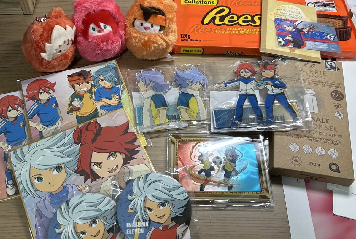 カナダからやって来たグッズ達

🈂️ありがとぉぉぉお(:D)┓