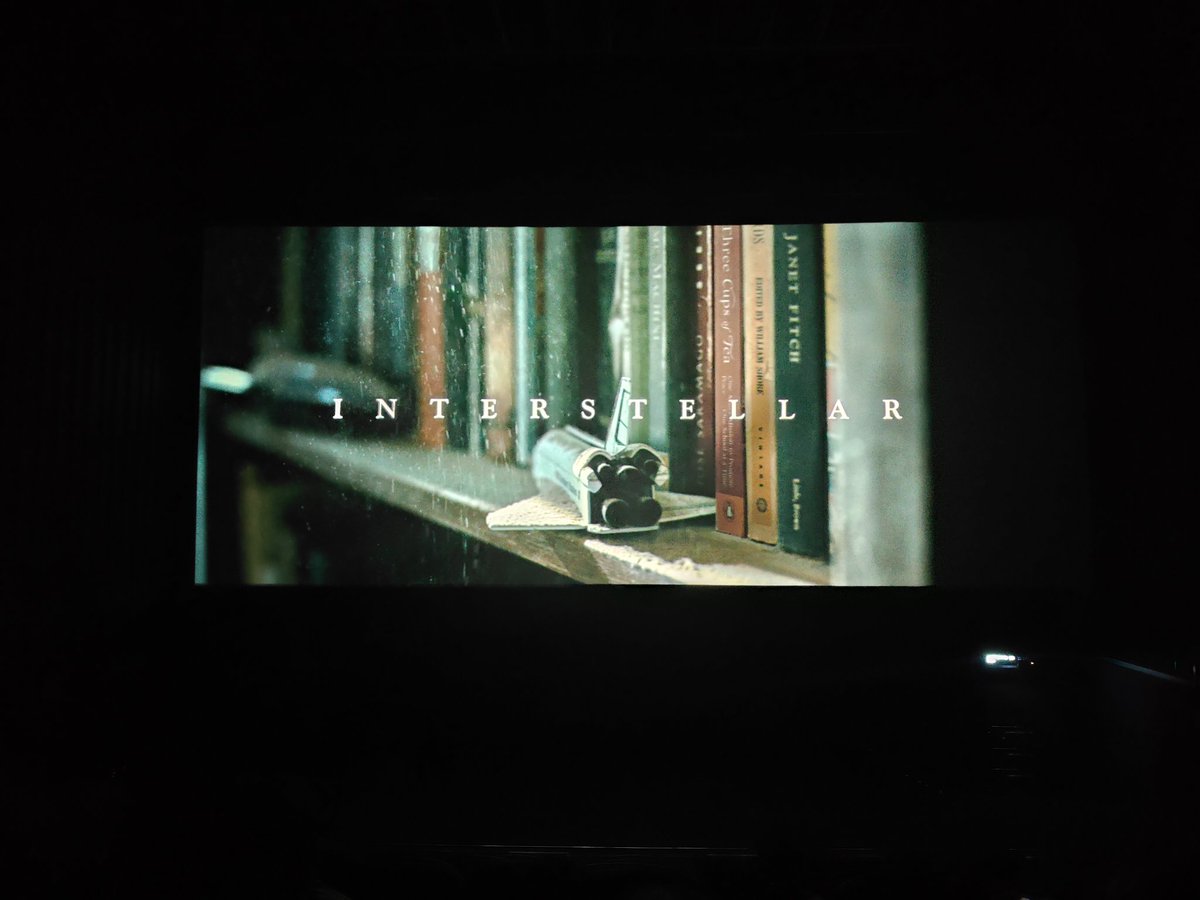 nerdyy595's tweet photo. ABSOLUTE CINEMA 🙌 #Interstellar #InterstellarRerelease https://t.co/m52dbnkL73