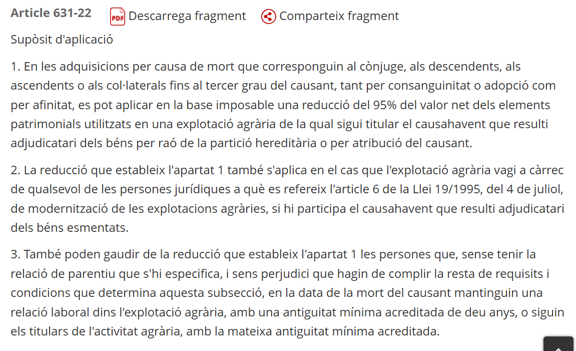 Expliqueu-me perquè han pactat una reducció del 90% quan ja tenien vigent una reducció del 95%.