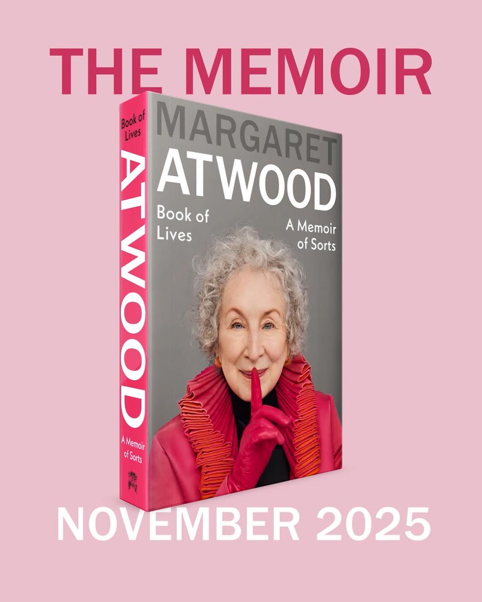 Margaret E Atwood (@margaretatwood) on Twitter photo Coming Nov. 4, 2025…<a href="/penguinrandom/">Penguin Random House 🐧🏠📚</a> <a href="/PenguinRandomCA/">PenguinRandomHouseCA</a> <a href="/PenguinRandomUK/">Penguin Random House</a> … the lives, the times, the books, the TV, the fun, the gloom, the catastrophes, the stupid things I shouldn’t have done, the semi-colons … and of course I dress like this every day. Coming Nov. 4, 2025…<a href="/penguinrandom/">Penguin Random House 🐧🏠📚</a> <a href="/PenguinRandomCA/">PenguinRandomHouseCA</a> <a href="/PenguinRandomUK/">Penguin Random House</a> … the lives, the times, the books, the TV, the fun, the gloom, the catastrophes, the stupid things I shouldn’t have done, the semi-colons … and of course I dress like this every day.