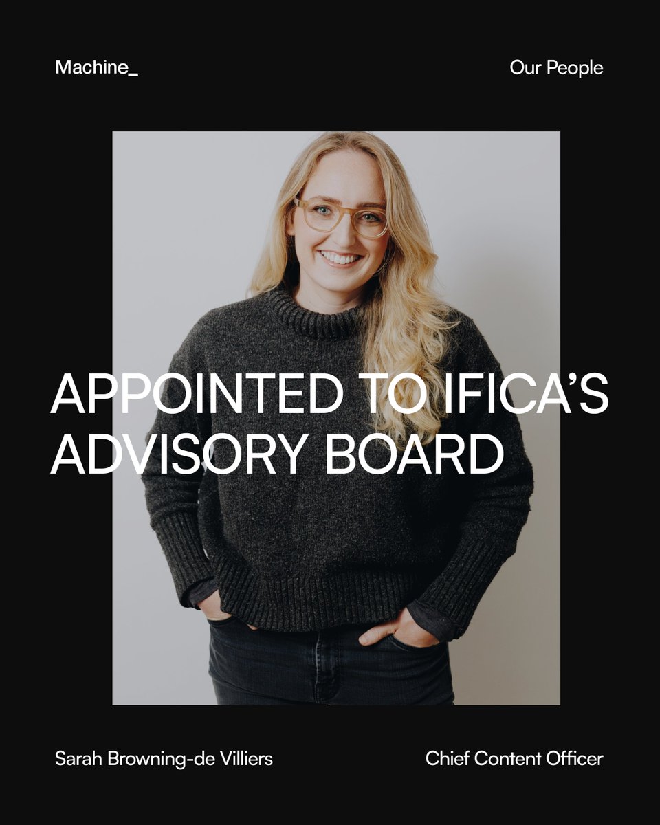 Big news! Our Chief Content Officer, Sarah Browning-de Villiers, has been appointed to the Advisory Board of the Institute for Internal Communication Africa (IFICA).

Read more here: bit.ly/40QDEp3