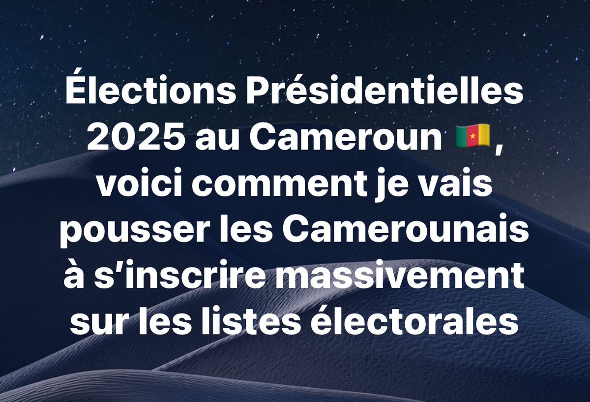 Projet : Plateforme Technologique pour l’Emploi et l’Engagement Citoyen

Contexte et Vision

Dans le cadre du lancement d’une plateforme technologique en France 🇫🇷 avec une extension au Cameroun, l’objectif est de mobiliser la communauté internationale sur les enjeux des