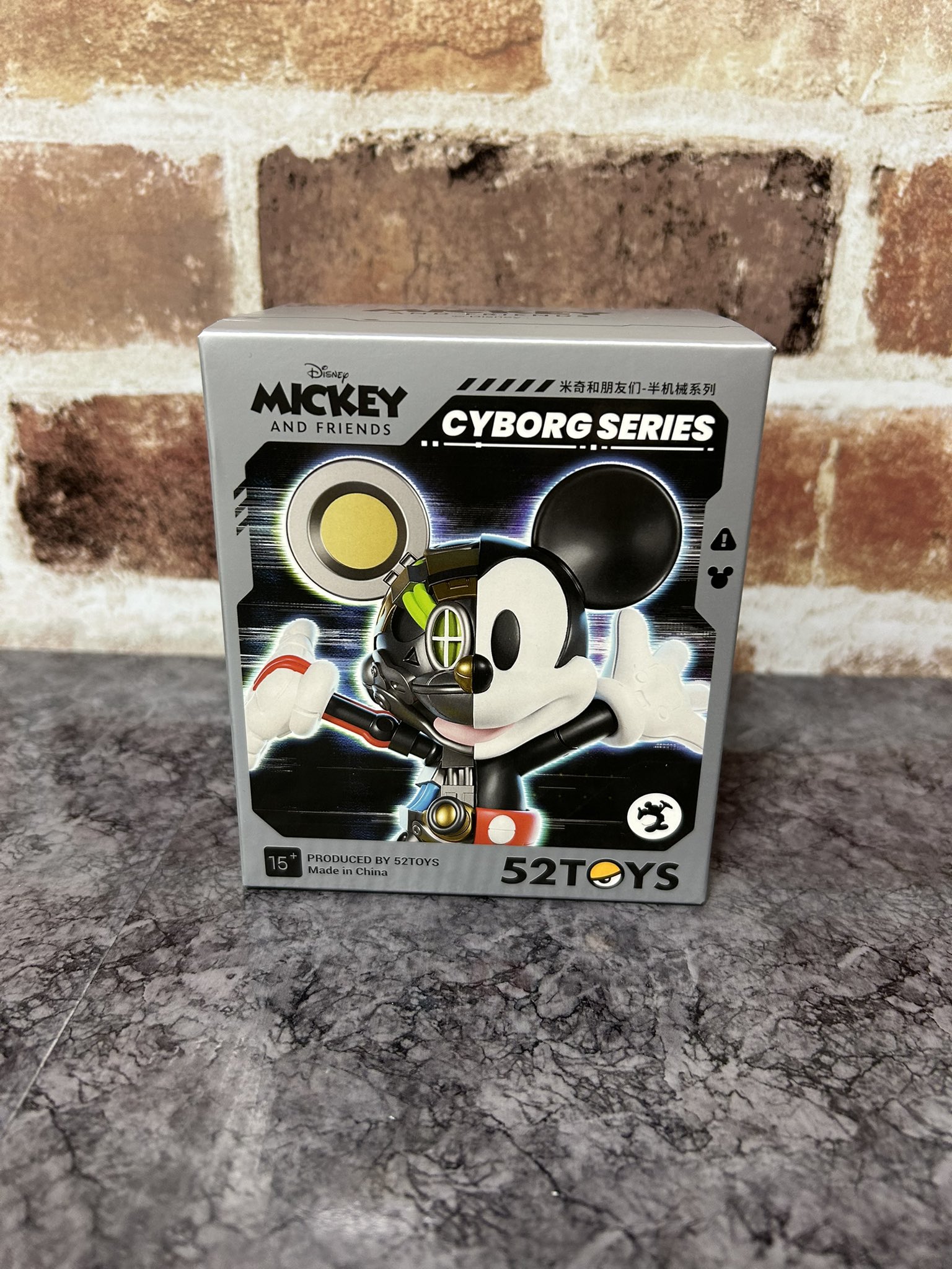 【外装フィルム未開封】ミッキー・ミニー・プルート52TOYS サイボーグシリーズ 52TOYS BLINDBOX ミッキー&フレンズ サイボーグシリーズ