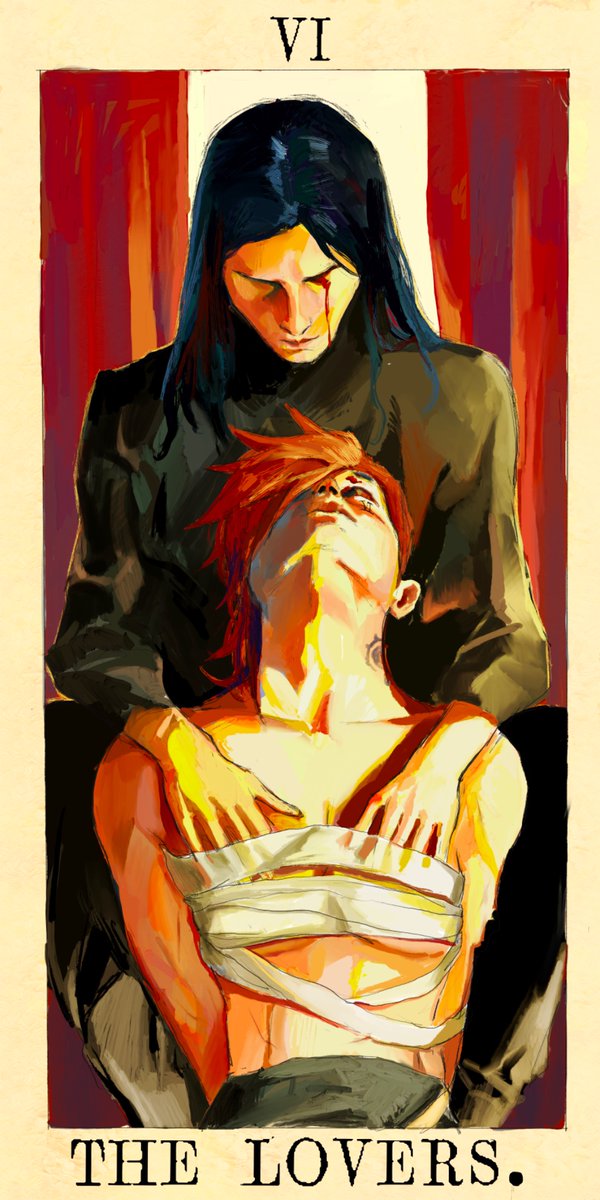 #Caitvi #Arcane #Violyn 
The number of the tarot 【The Lovers】is VI