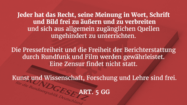Earthfriend21's tweet photo. Ich unterstütze die #Solidarität mit #ZPS @politicalbeauty und für #FreeAdenauer ❗️
(Frage aus #BadenWürttemberg zu Art.5 #Grundgesetz)
Was ist bei/mit Euch los @polizeiberlin ⁉️
Liebe Follower✳️innen bitte anschließen und kräftig teilen❣️DANKE https://t.co/BU4PJCyzeS
