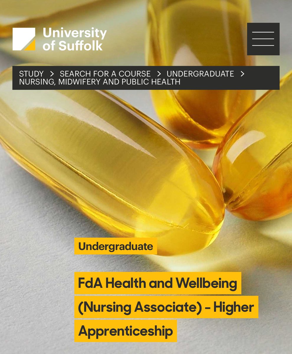 This week we are celebrating ‘National Apprenticeship Week’ here at UOS. See below for more information 👇 

uos.ac.uk/study/fda-heal…

<a href="/Team_ESNEFT/">Team ESNEFT</a> <a href="/bedfordhospital/">Bedford Hospital (Bedfordshire Hospitals NHS FT)</a> <a href="/LandDHospital/">Luton and Dunstable University Hospital</a> <a href="/WestSuffolkNHS/">West Suffolk NHS FT 🏳️‍🌈</a> <a href="/JamesPagetNHS/">JPUH NHS FT</a> <a href="/SNEEICB_WS/">NHS SNEE ICB - west Suffolk</a> <a href="/nsfttweets/">NSFT mental health</a> 
 #UniofSuffolk  
 #NAW2025  #hellosuffolk