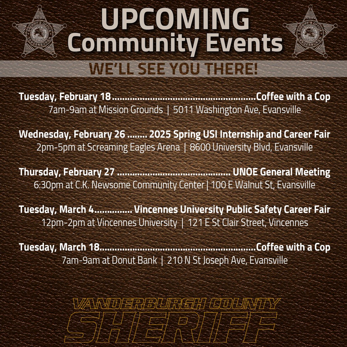 #VCSO #CommunityEvents #CommunitySupport #Sheriff #Deputy