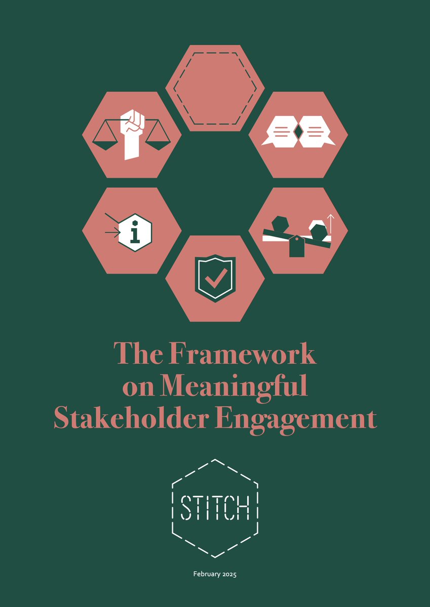 Redefining meaningful stakeholder engagement: How businesses can drive real impact for workers ⤵️

STITCH Partnership, of which CNV Internationaal is a member, is proud to introduce the MSE Framework, a guide designed to help companies embed meaningful stakeholder engagement into