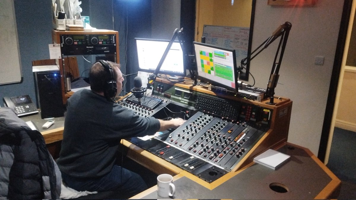 Sadly one of the Audio Processors went faulty today for <a href="/SunshineRadio/">Sunshine Radio</a>! A trip to the studio, to pick up the spare

Great to see Nick on the breakfast show in full flow