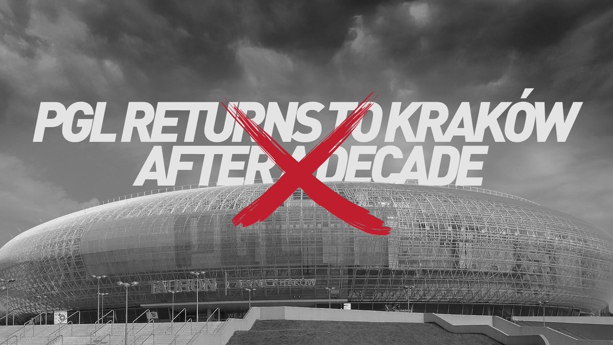 PolishClutch's tweet photo. Niestety @pglesports Kraków 2027 się nie odbędzie😢

Miast Kraków anulowało wynajęcie Tauron Areny, ponieważ została ona wynajęta na cykliczne wydarzenie na lata 2026, 2027 oraz 2028. https://t.co/HfDEhRHoG5