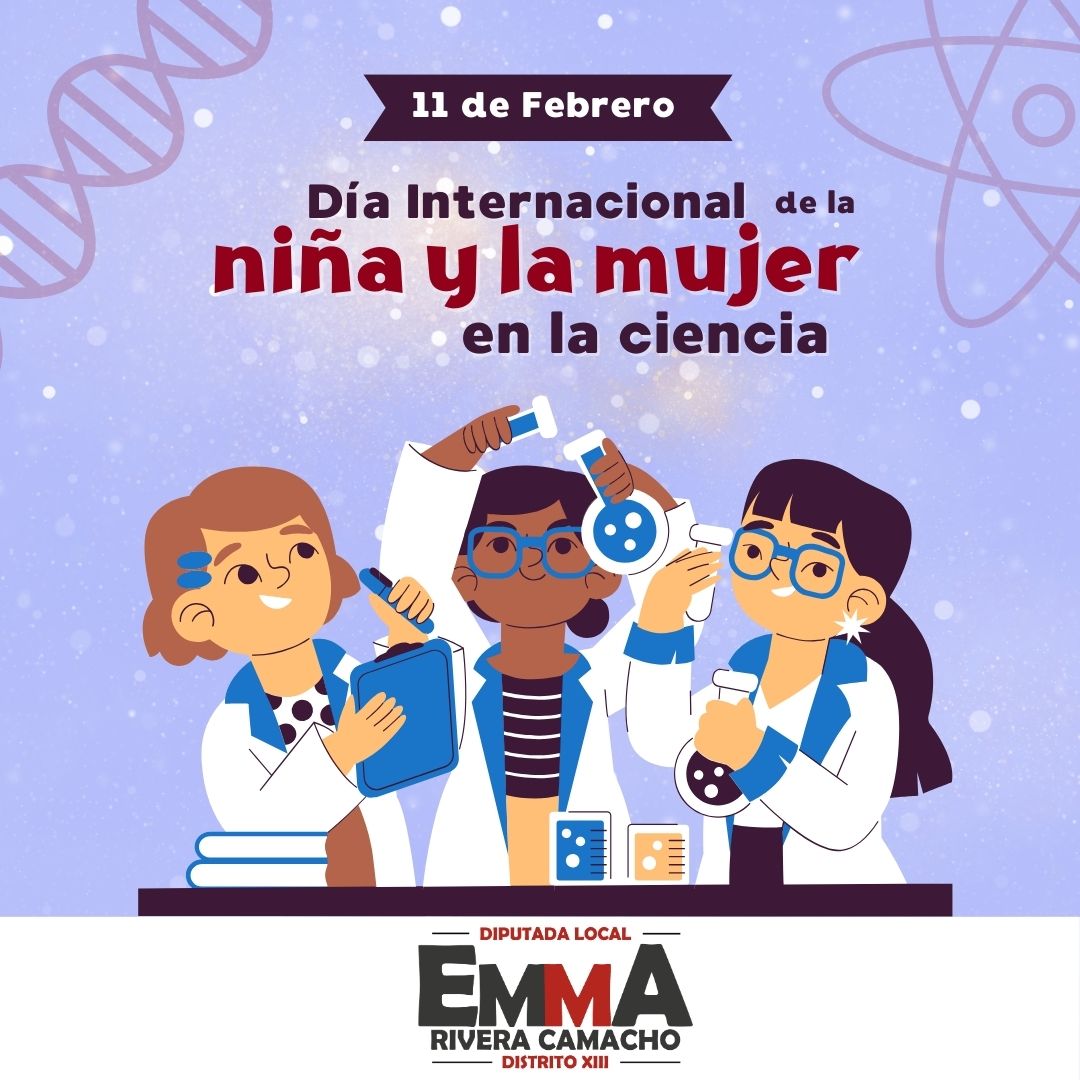 🚀🥼🔬 Hoy más que nunca es importante promover la ciencia en las niñas al contar con una científica como Presidenta
✨Sigamos inspirando a las futuras generaciones a perseguir sus sueños en el mundo de la ciencia y celebrar el potencial ilimitado de todas las mujeres