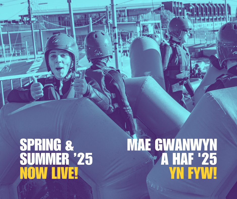 Spring and summer adventures are officially LIVE on our site! 
ciww.com
Mae anturiaethau’r gwanwyn a haf YN FYW yn swyddogol ar ein gwefan!

#springactivities #summeractivities #2025adventure #planyourweekends #cardiff #ciww #cardiffinternationalwhitewater