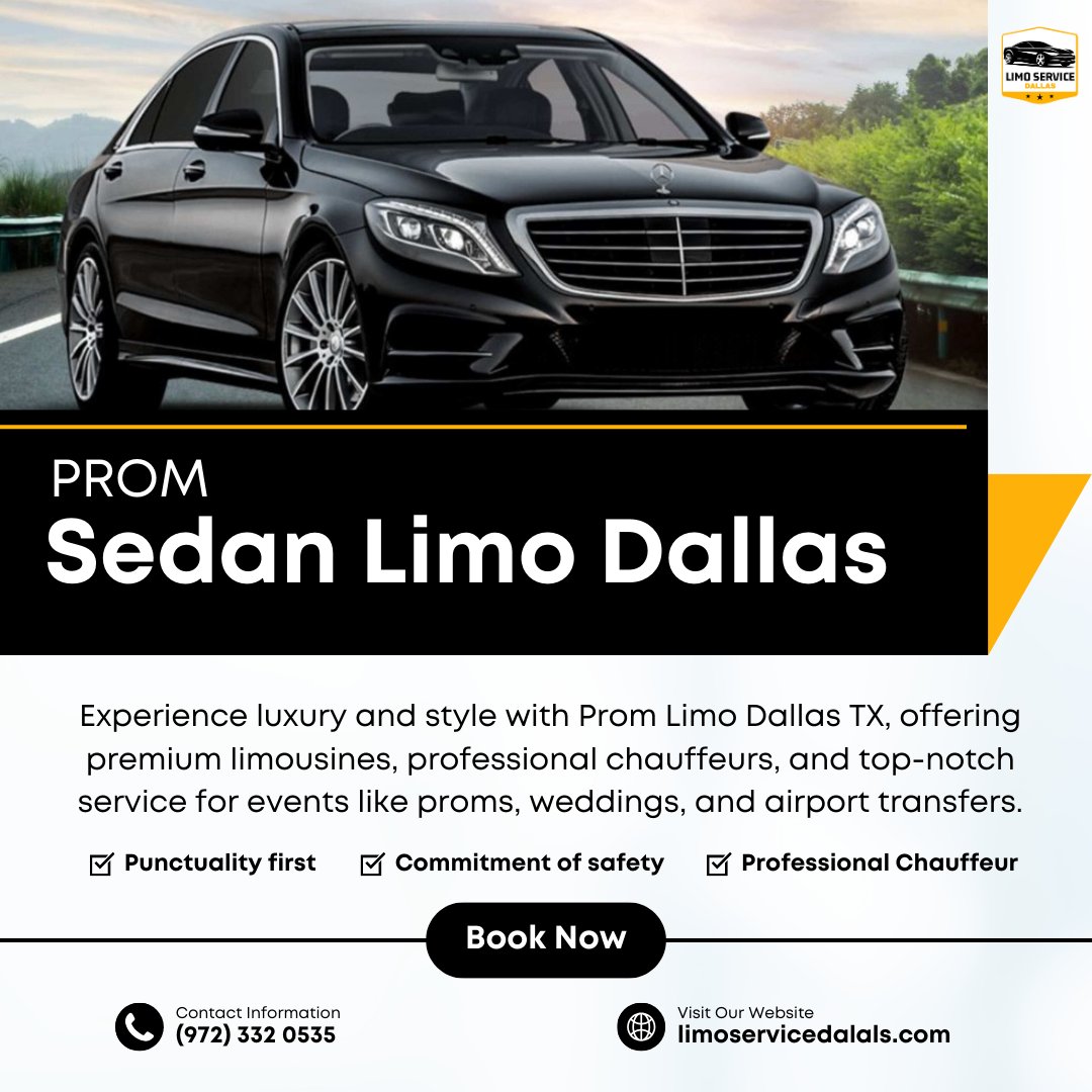 limoserviceda's tweet image. Prom Limo Dallas TX - Luxury Limousine &amp;amp; Party Bus Rentals for Proms, Weddings, &amp;amp; More
(972) 332 0535
contact@limoservicedallas.com
Website: limoservicedallas.com/prom-limo-dall…
.
.
.
.
#PromLimoDallas #LuxuryLimoDallas #DallasProm #WeddingLimoDallas #LimoServiceDallas #PartyBusDallas