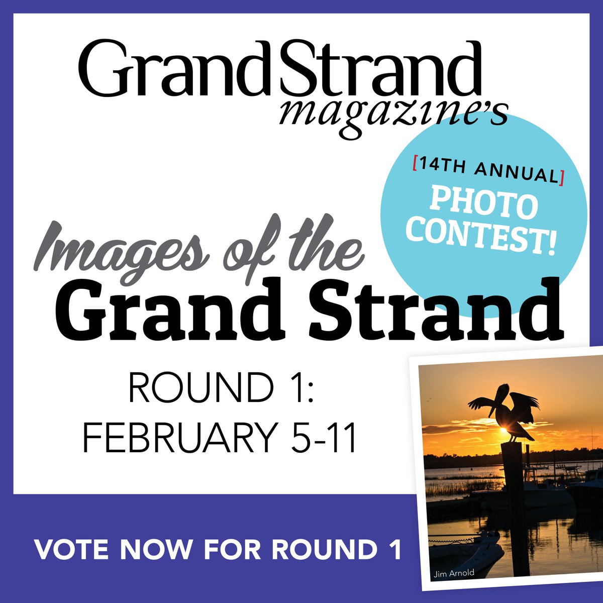 Last day to vote in Round 1 Voting for Grand Strand Magazine's Images of the Grand Strand contest! You can see the submissions and choose your favorites here:
grandstrandmag.com/2025_images_of…