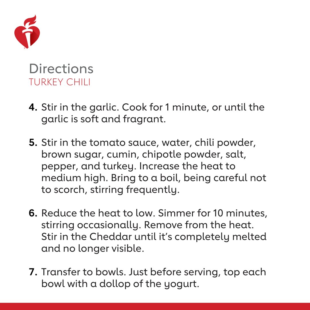 American_Stroke (@american_stroke) on Twitter photo Enjoying delicious, nutritious food is an important part of stroke recovery. So is finding recipes that are simple to prepare, both for survivors and caregivers. Try this recipe for comforting turkey chili.
<a href="/encompasshlth/">Encompass Health</a> is a national sponsor of Together to End Stroke(R). Enjoying delicious, nutritious food is an important part of stroke recovery. So is finding recipes that are simple to prepare, both for survivors and caregivers. Try this recipe for comforting turkey chili.
<a href="/encompasshlth/">Encompass Health</a> is a national sponsor of Together to End Stroke(R).
