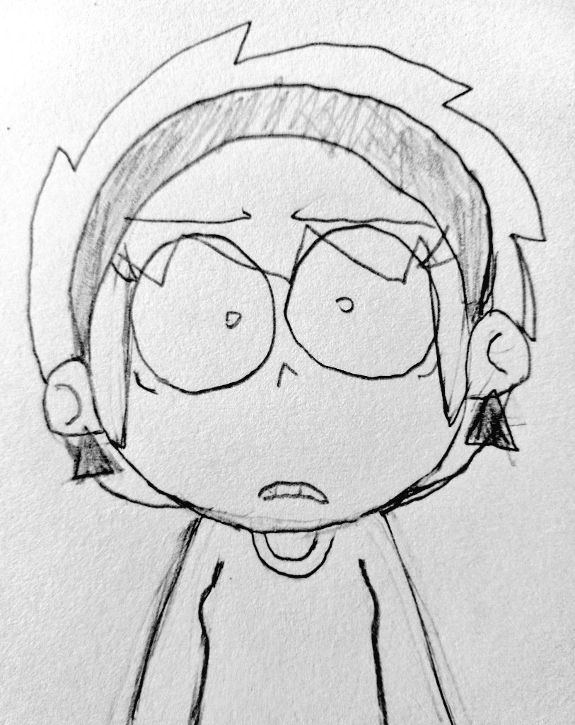 FlowJoeCartoons's tweet photo. Lucy sketch (from Cyrus High) https://t.co/UnHtTUSUN1