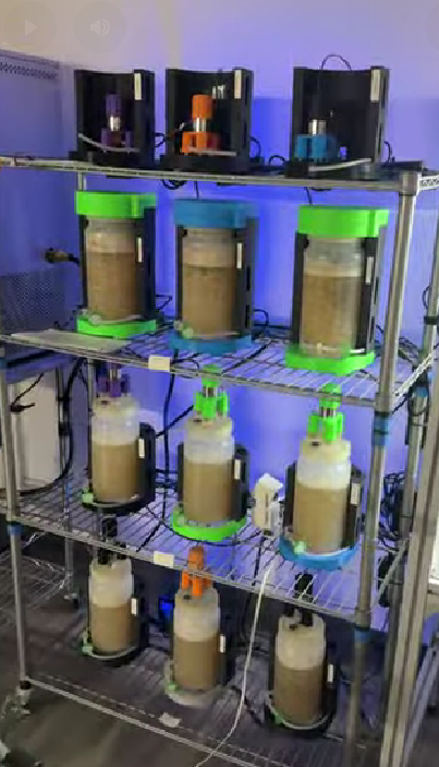 Hypha_Labs's tweet photo. Mushroom accelerator bioreactors at work at Hypha Labs. https://t.co/CYBg63xP48