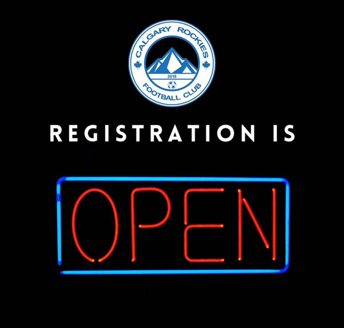 rockiessoccer's tweet photo. Sign up for the 1025 outdoor season now! Visit https://t.co/5NXgxgQnqK for more info!
#outdoorsoccer #calgarysports #yycyouthsoccer #calgaryactivitiesforkids #yyc #calgarysoccer https://t.co/MXR3euu0vd
