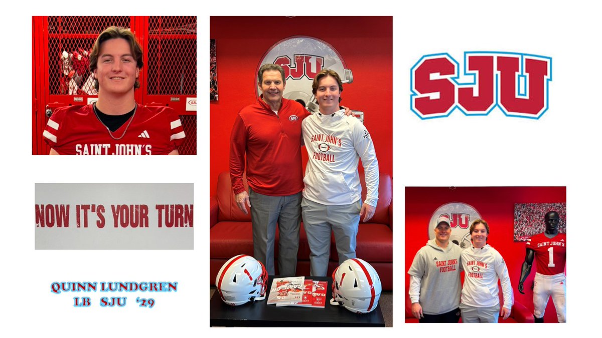 Quinn Lundgren (@quinnlundgren) on Twitter photo Thank you to our AD <a href="/CoachPart/">Ryan Partridge</a> and the entire CN Athletic Dept for packing the house and making National Signing Day so special for me and my 15 other classmates, including 3 football teammates. We also had 5 teammates sign in Dec youtube.com/watch?v=MfZS3sโฆ Go Johnnies! Thank you to our AD <a href="/CoachPart/">Ryan Partridge</a> and the entire CN Athletic Dept for packing the house and making National Signing Day so special for me and my 15 other classmates, including 3 football teammates. We also had 5 teammates sign in Dec youtube.com/watch?v=MfZS3sโฆ Go Johnnies!