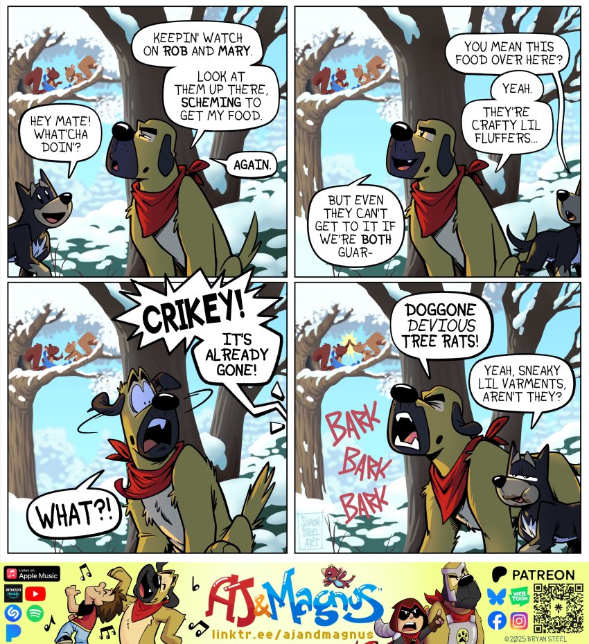 Lil Fluffers

Happy Tuesday, Everyone! If you enjoy our comics we’d love your support on Patreon! Big hug ❤️