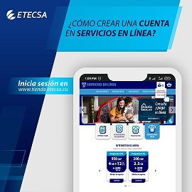 #CubaPorLaTransformaciónDigital Autogestiona tus servicios de telecomunicaciones a través de #ServiciosEnLínea #EtecsaConCuba