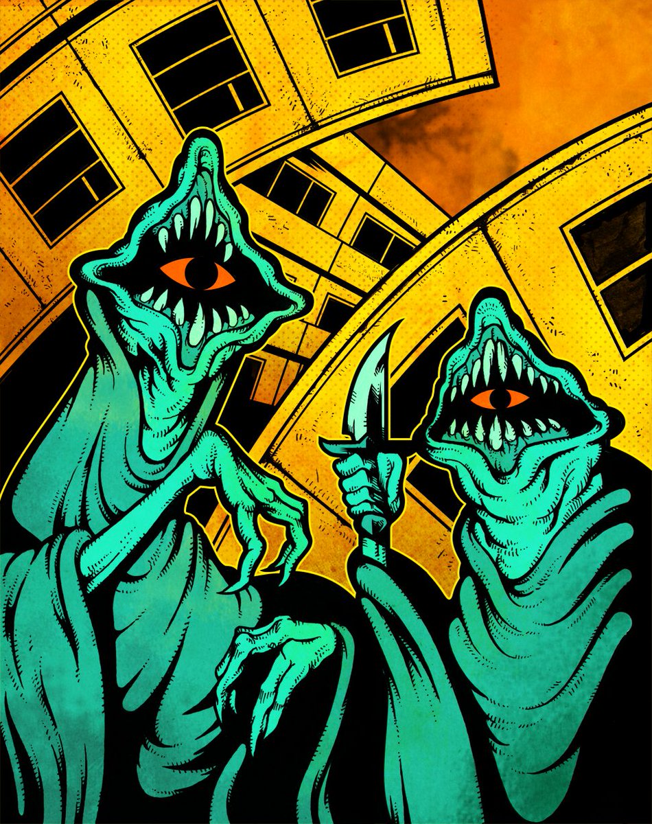 ThePsychoSheep's tweet image. Occcult neighbourhood