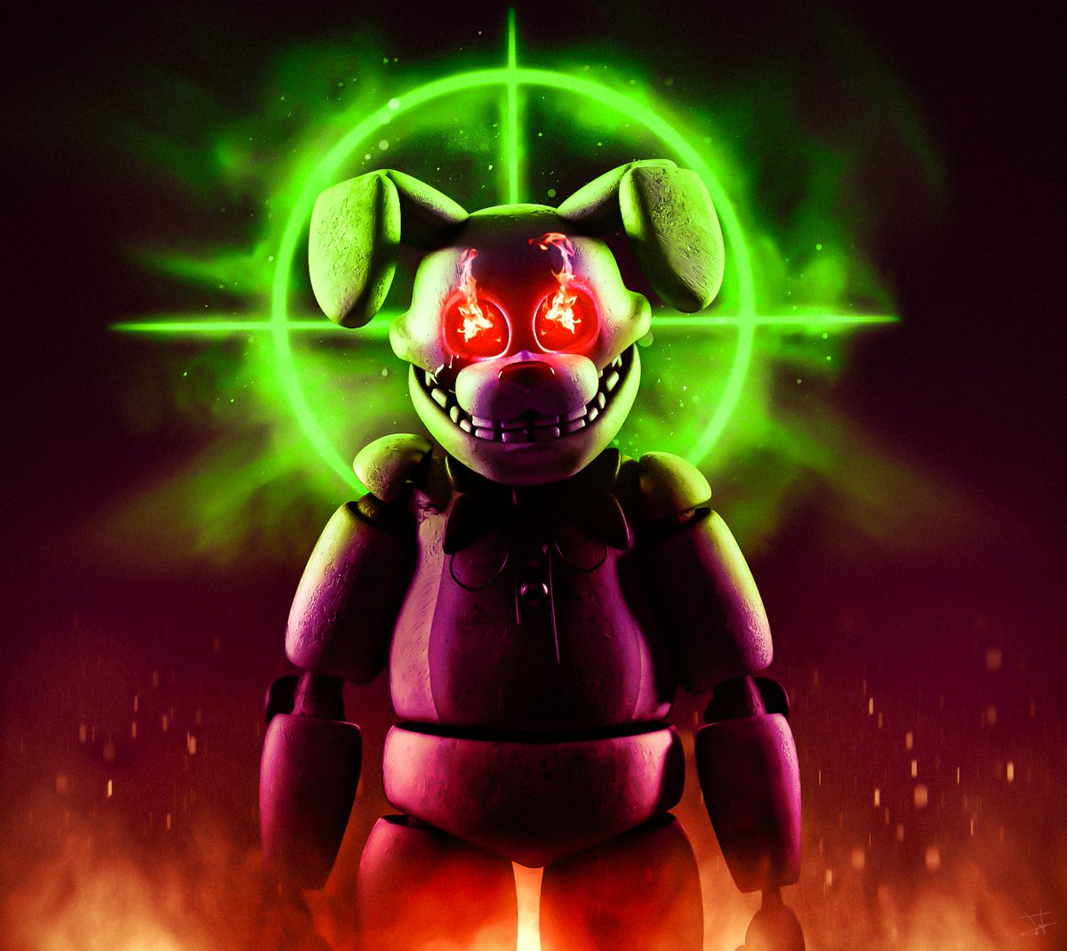 SfmToothless's tweet image. Springbonnie PosterI made a while back #FNAF #Springbonnie #Intothepit #SFM #art #fnaffanart #fnafart