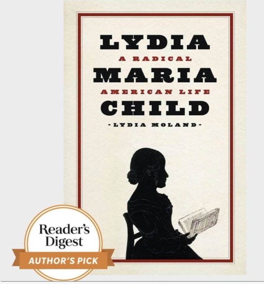 Happy Birthday to Lydia Maria Child, a fierce abolitionist who never stopped believing in her country's ideals and in her responsibility to fight for them. She was witty and wise; uncompromising but generous; realistic but hopeful. Truly a great American. Happy birthday, LMC!