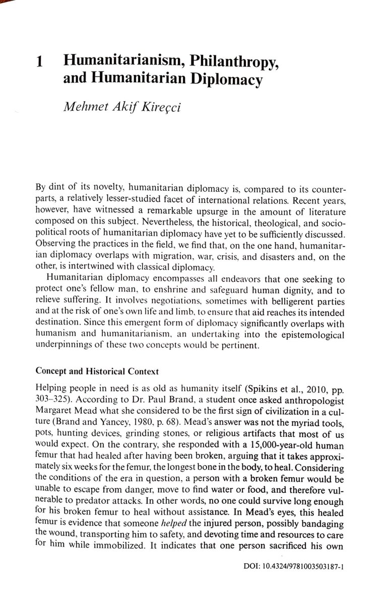 M. Akif Kireçci (@akifkirecci) on Twitter photo My chapter “Humanitarianism, Philantrophy, and Humanitarian Diplomacy” has been published in an edited volume Understanding Humanitarian Diplomacy - Principles and Practice by <a href="/ZehraOzturk/">Hafize Zehra Kavak</a> <a href="/routledgebooks/">Routledge Books</a> My chapter “Humanitarianism, Philantrophy, and Humanitarian Diplomacy” has been published in an edited volume Understanding Humanitarian Diplomacy - Principles and Practice by <a href="/ZehraOzturk/">Hafize Zehra Kavak</a> <a href="/routledgebooks/">Routledge Books</a>