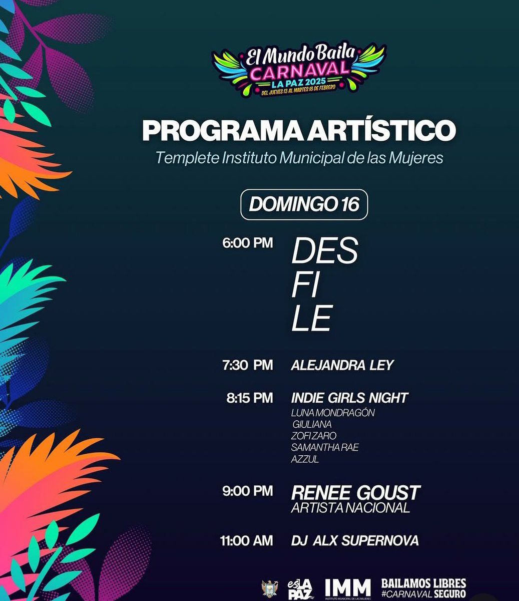 Amistades, nos vemos el 16 de feb en el Carnaval de La Paz, BCS!!! Con la bandona :) #lapaz #bcs #carnavaldelapaz