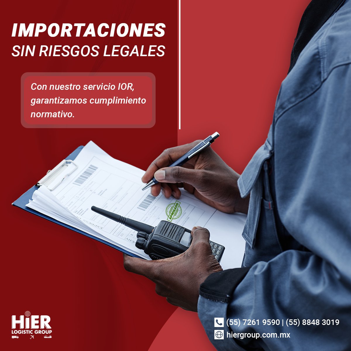 hierlogisticgrp's tweet photo. 📦 Importa sin riesgos 🚀

Con nuestro servicio IOR, garantizamos cumplimiento normativo y aduanal. Olvídate de problemas y haz crecer tu negocio.

🔗 Más info: https://t.co/8HGPlNtoDy

#IOR #ImportacionesSeguras #LogísticaGlobal #HierLogisticGroup 🌍✈️ https://t.co/QGXwLf5SBA