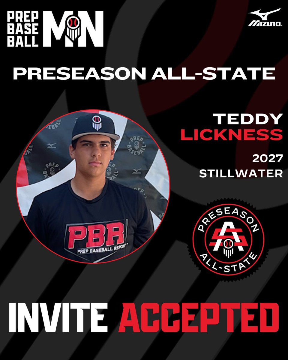 Prep Baseball Minnesota (@prepbaseballmn) on Twitter photo ๐๐๐๐ ๐๐๐๐๐๐๐๐๐ ๐๐๐-๐๐๐๐๐
๐๐ฏ๐ท๐ช๐ต๐ฆ๐ฅ ๐๐ค๐ค๐ฆ๐ฑ๐ต๐ฆ๐ฅ โ
Teddy Lickness | <a href="/TeddyLickness27/">Teddy Lickness</a>
โพ 1B/RHP
๐ 2027
๐ <a href="/SAHSbaseball20/">Stillwater Baseball</a>
#MNPAS2025
๐ค loom.ly/f-L5y68 ๐๐๐๐ ๐๐๐๐๐๐๐๐๐ ๐๐๐-๐๐๐๐๐
๐๐ฏ๐ท๐ช๐ต๐ฆ๐ฅ ๐๐ค๐ค๐ฆ๐ฑ๐ต๐ฆ๐ฅ โ
Teddy Lickness | <a href="/TeddyLickness27/">Teddy Lickness</a>
โพ 1B/RHP
๐ 2027
๐ <a href="/SAHSbaseball20/">Stillwater Baseball</a>
#MNPAS2025
๐ค loom.ly/f-L5y68
